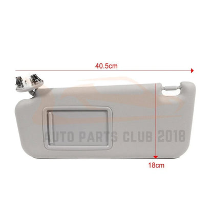 Left Driver Side Sun Visor for Toyota RAV4 (2010–2012) 74320-42501-B2