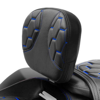 Driver Backrest Front for Harley Road King Glide Touring 2009-2023