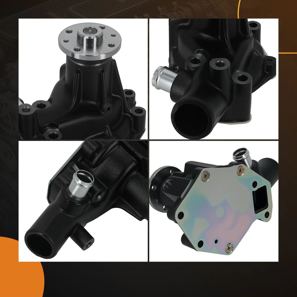Coolant Water Pump (1992–1998) for Isuzu NPR 4BD2 3.9L - 8970436930