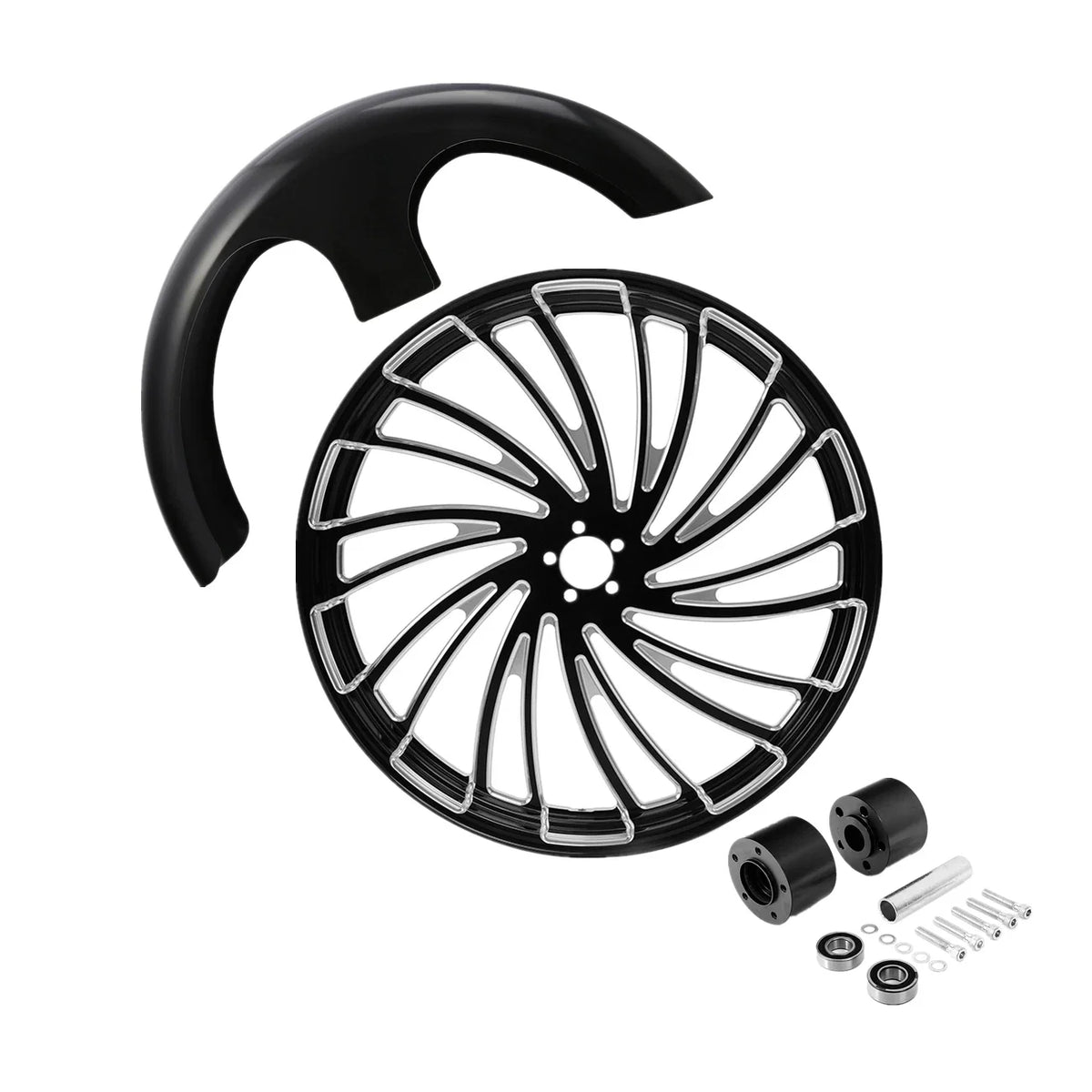 Front Wheel Rim Hub 30" for Harley Electra Glide Touring 2008-2025