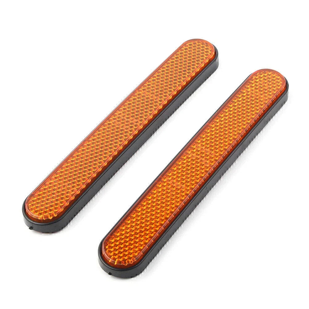 Rear Shock Orange Reflector Strip for Harley Sportster 883 1200 (2004-2023)