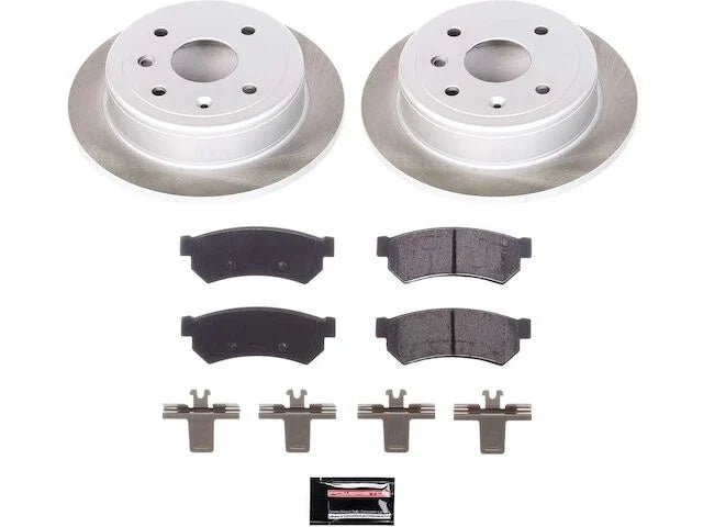 Rear Brake Pad and Rotor Kit for Suzuki Forenza (2007–2008) YW839JP