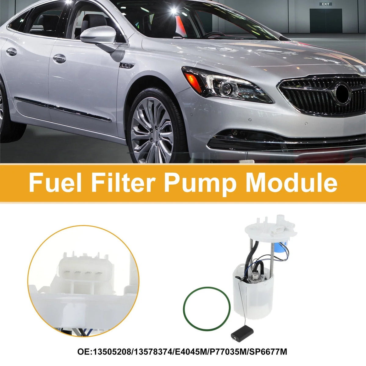 Electric Fuel Pump Assembly for Buick LaCrosse (2011–2016) No. 13505208