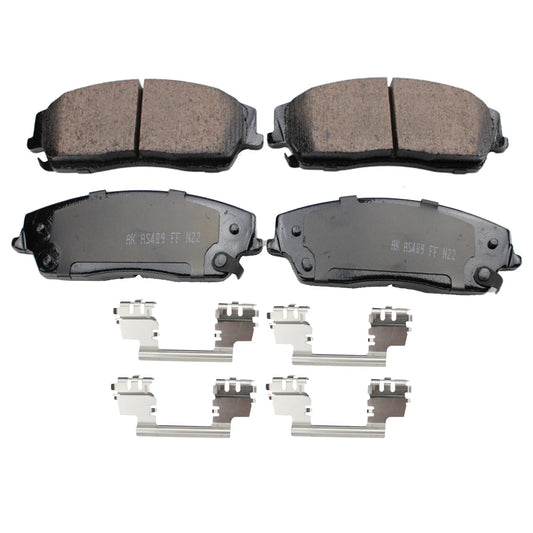 Akebono ProACT Front Ceramic Disc Brake Pads for Dodge Challenger Charger Magnum (2011–2023)