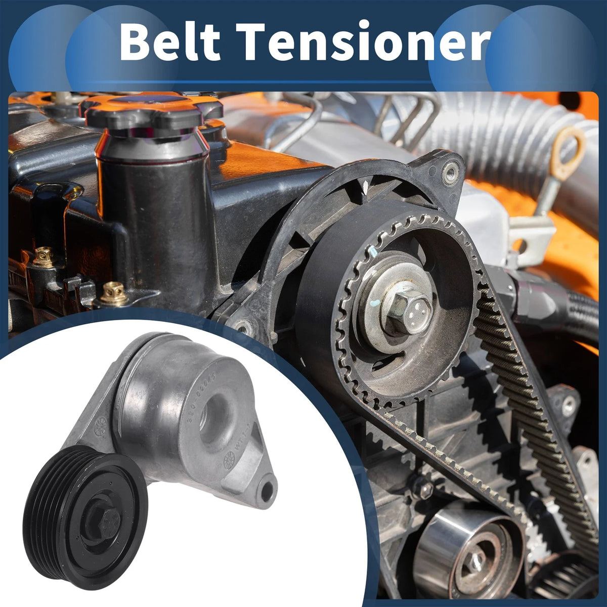 Belt Tensioner for Kia Sportage (2004–2010) No. 252812E300/252812E350