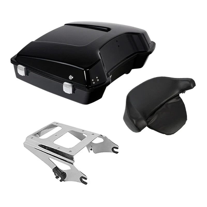 Chrome Trunk Rack for Harley Road King Touring 2009-2013