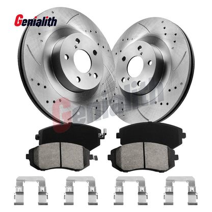 Front Disc Rotors & Brake Pads for Subaru Outback, Forester (2000–2023)