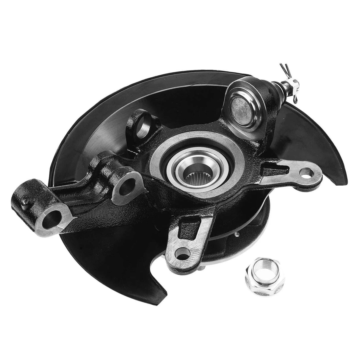 Front Hub Bearing and Steering Knuckle Set for Honda Civic (03-05)