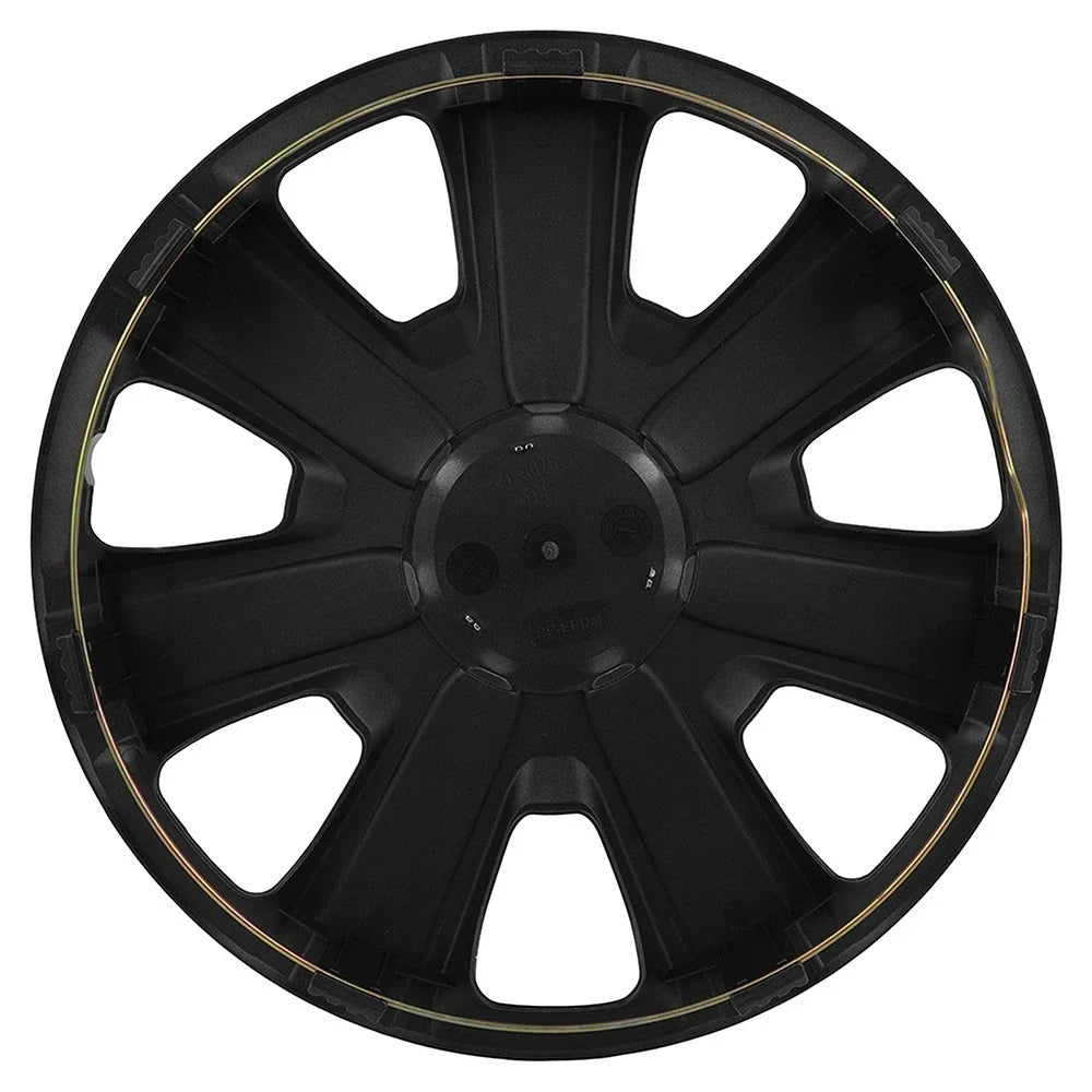 Hub Caps Set of 4 for R14 Tire & Rim (14") - Silver