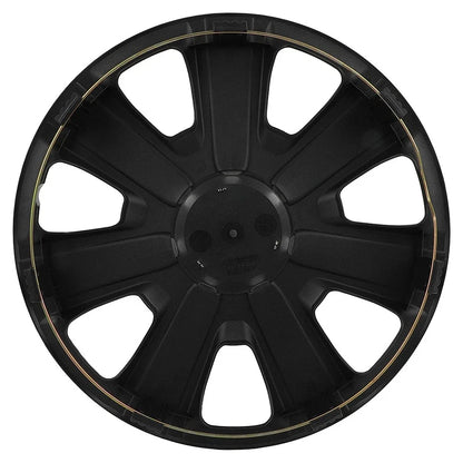 Hub Caps Set of 4 for R14 Tire & Rim (14") - Silver