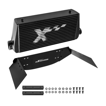 Universal Aluminum Intercooler Kit 600x300x100mm with 3 Air Guide Panels
