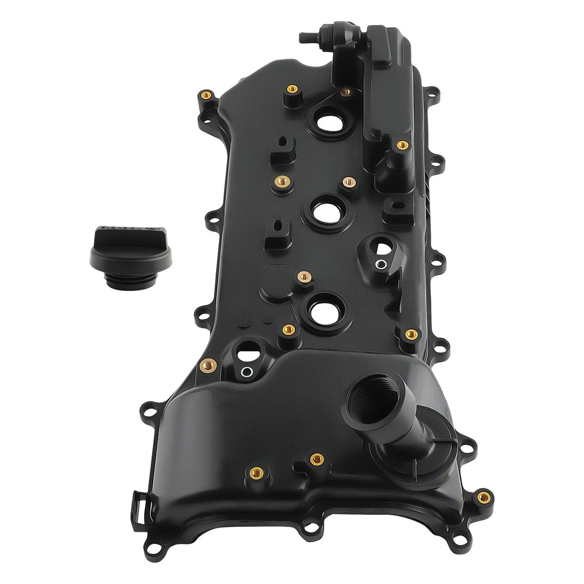 Left Side Valve Cover Set with Gasket & Oil Cap for Toyota Highlander 2017-2022
