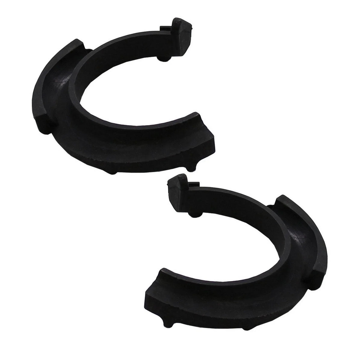 Set of 2 Front Lower Coil Spring Insulators for BMW E82 E92 (2007–2013)