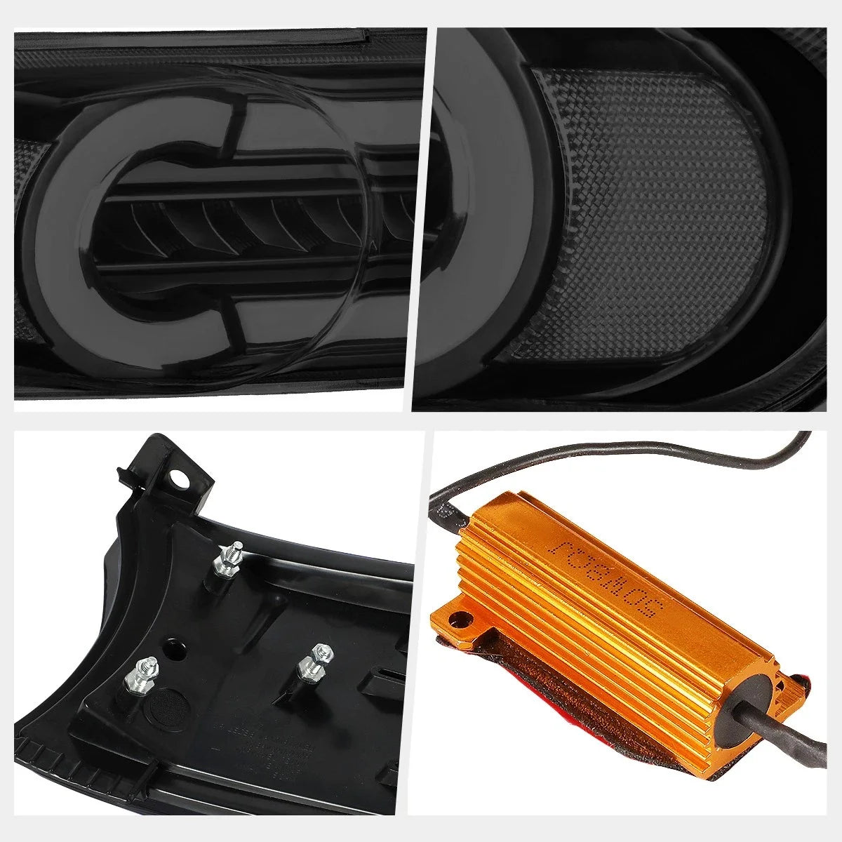 3D LED DRL with Sequential Signal Lamp for 2007-2014 FJ Cruiser