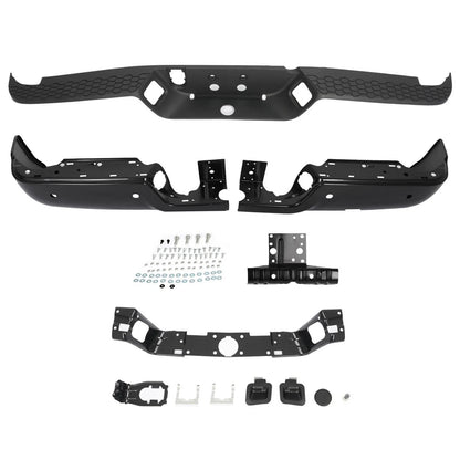 Rear Bumper Assembly for Ram 2500 3500 (2013–2018) with Sensor Holes