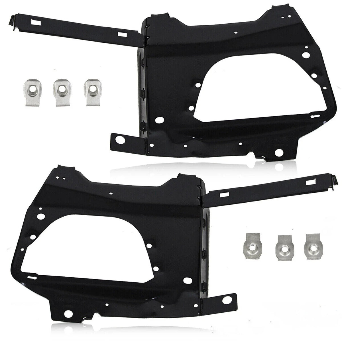 Front Steel Bumper Bracket Mount Kit for Dodge Ram 2500 3500 (2010–2018)