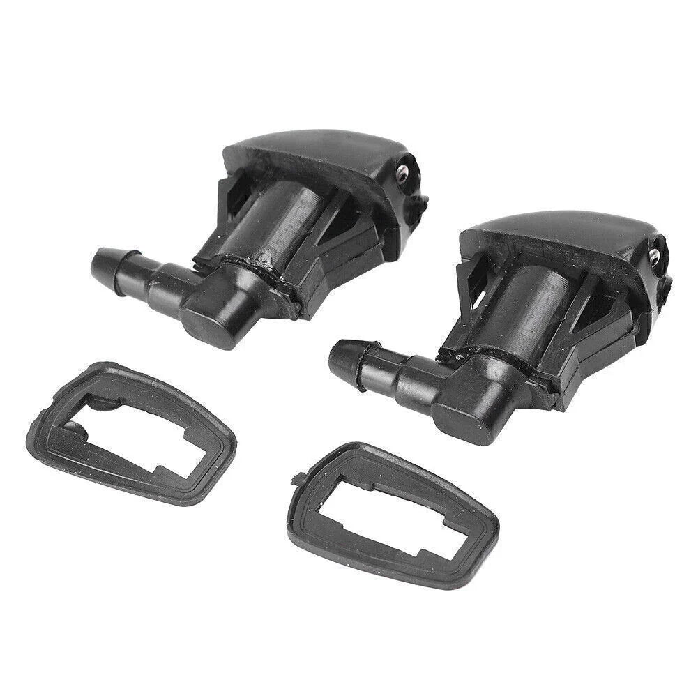 2X Windshield Washer Wiper Water Spray Jet Nozzle for Jeep Commander (2006–2010)
