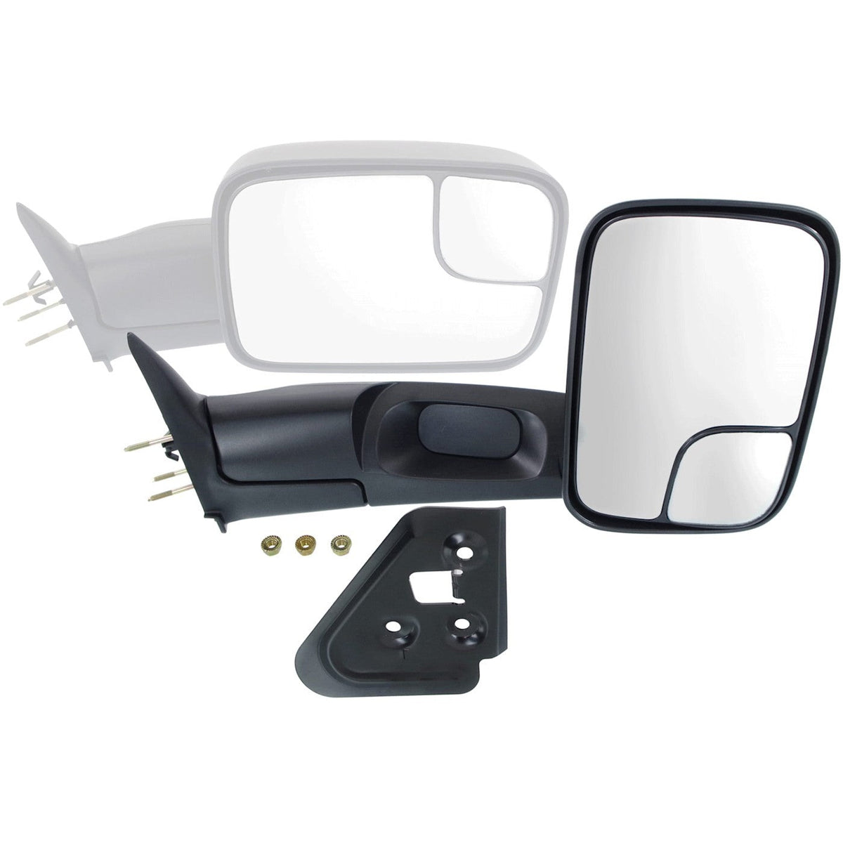 Driver & Passenger Side Towing Mirrors for Ram Truck - Set of 2