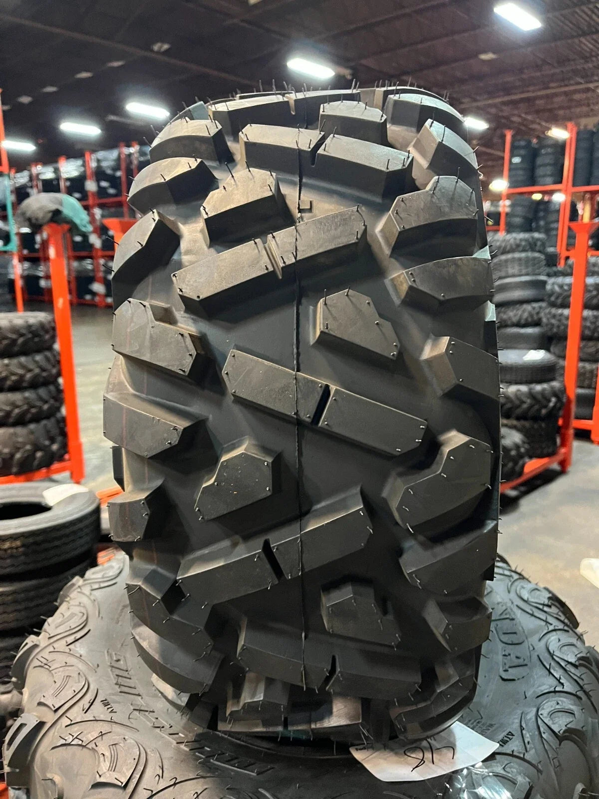 Set of 2 WANDA UTV ATV Tires 24x9-11 Deep Solid Non-Directional