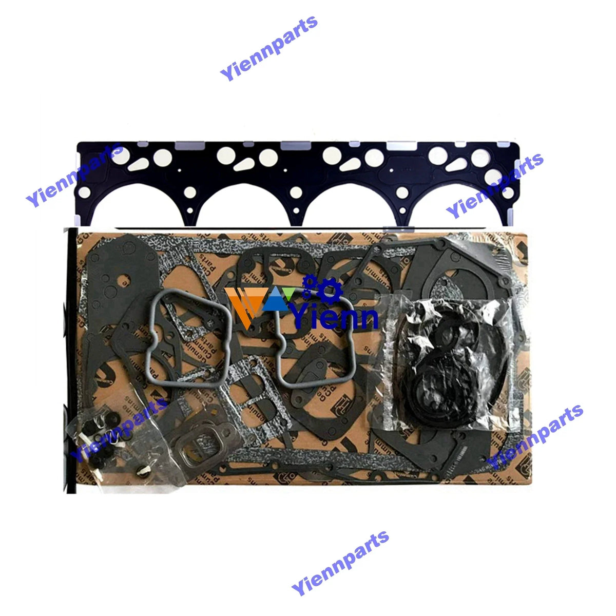 Full Overhaul Gasket Kit for Komatsu WB93R-5E (S4D104E, 4D104E, SAA4D104E)