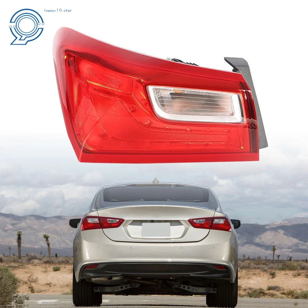 Tail Light Lamp for Chevy Malibu (2016–2021) Left Side Red Outer