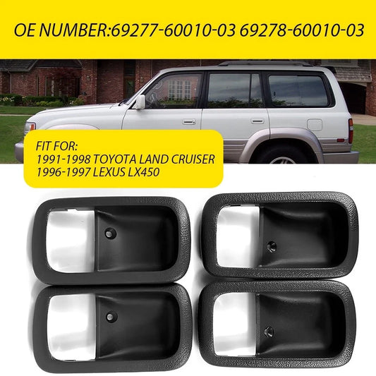 4X Inner Door Handle Bezel Cover for Toyota Land Cruiser (1993–1997)