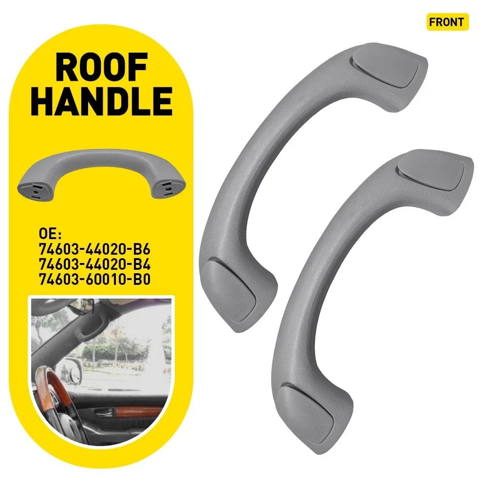 2Pcs Roof Grab Handle for Toyota 4Runner (2003–2009) Gray