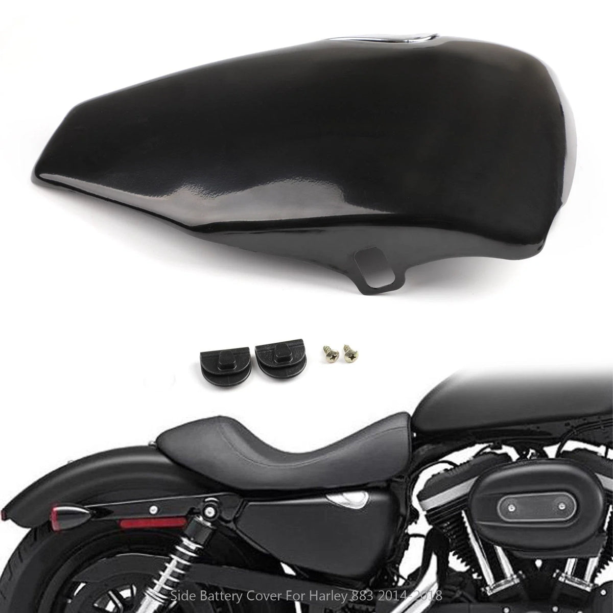 Battery Cover Right Side for XL 883 1200 Harley Sportster (2014-2018)