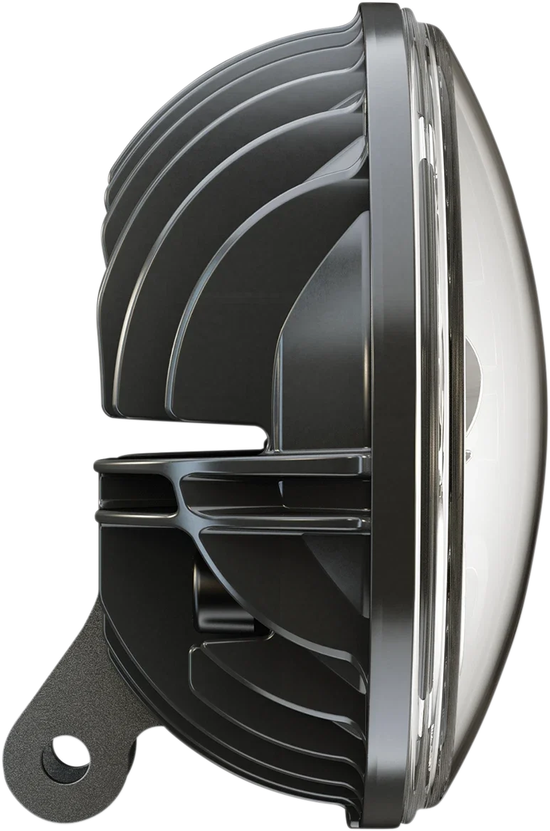 Black Adaptive Headlight for Custom Dynamics Pedestal Mount