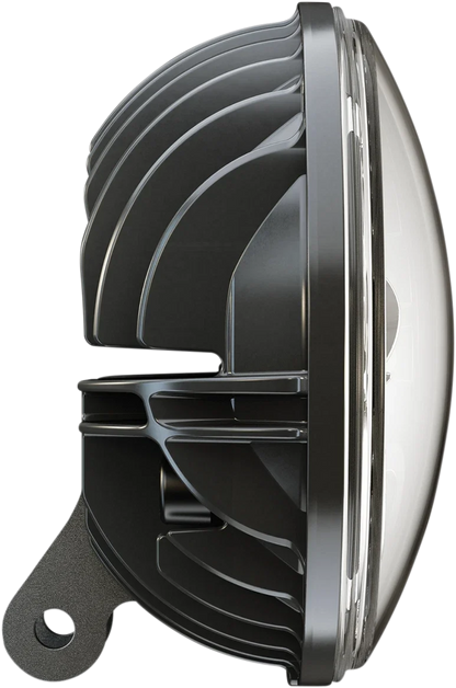Black Adaptive Headlight for Custom Dynamics Pedestal Mount