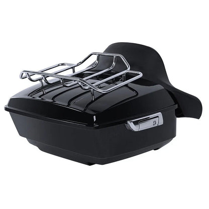 Trunk Rack Mount Backrest Pad for Harley Road Glide 2009–2013