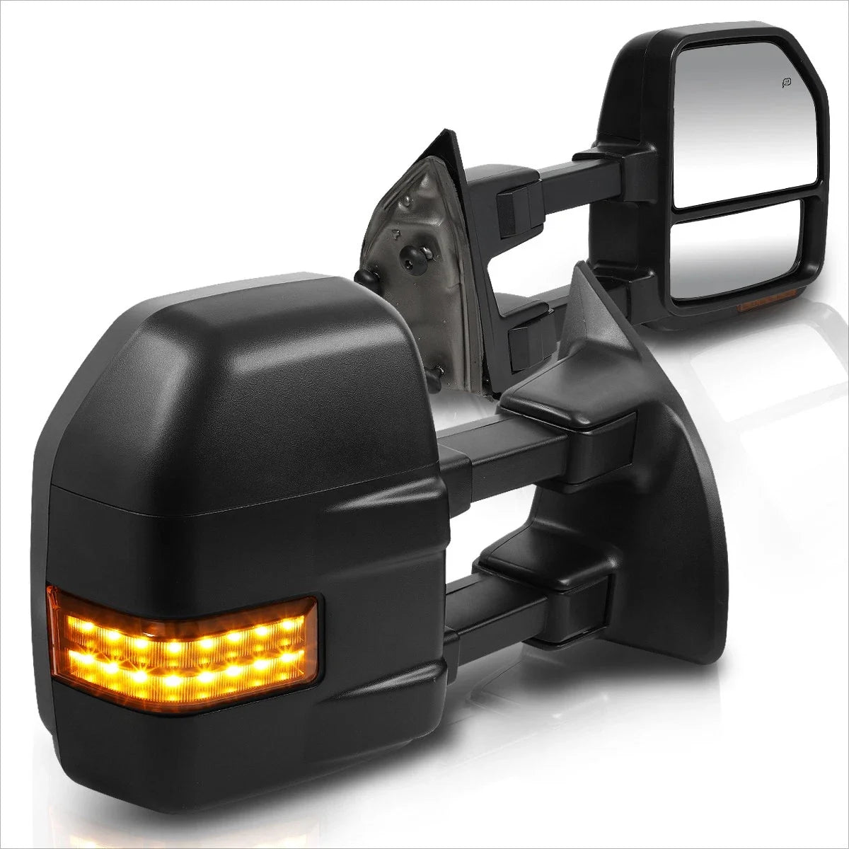 Powered Heated Towing Mirror w/LED Signal Lamp for Ford Super Duty (1999–2007)