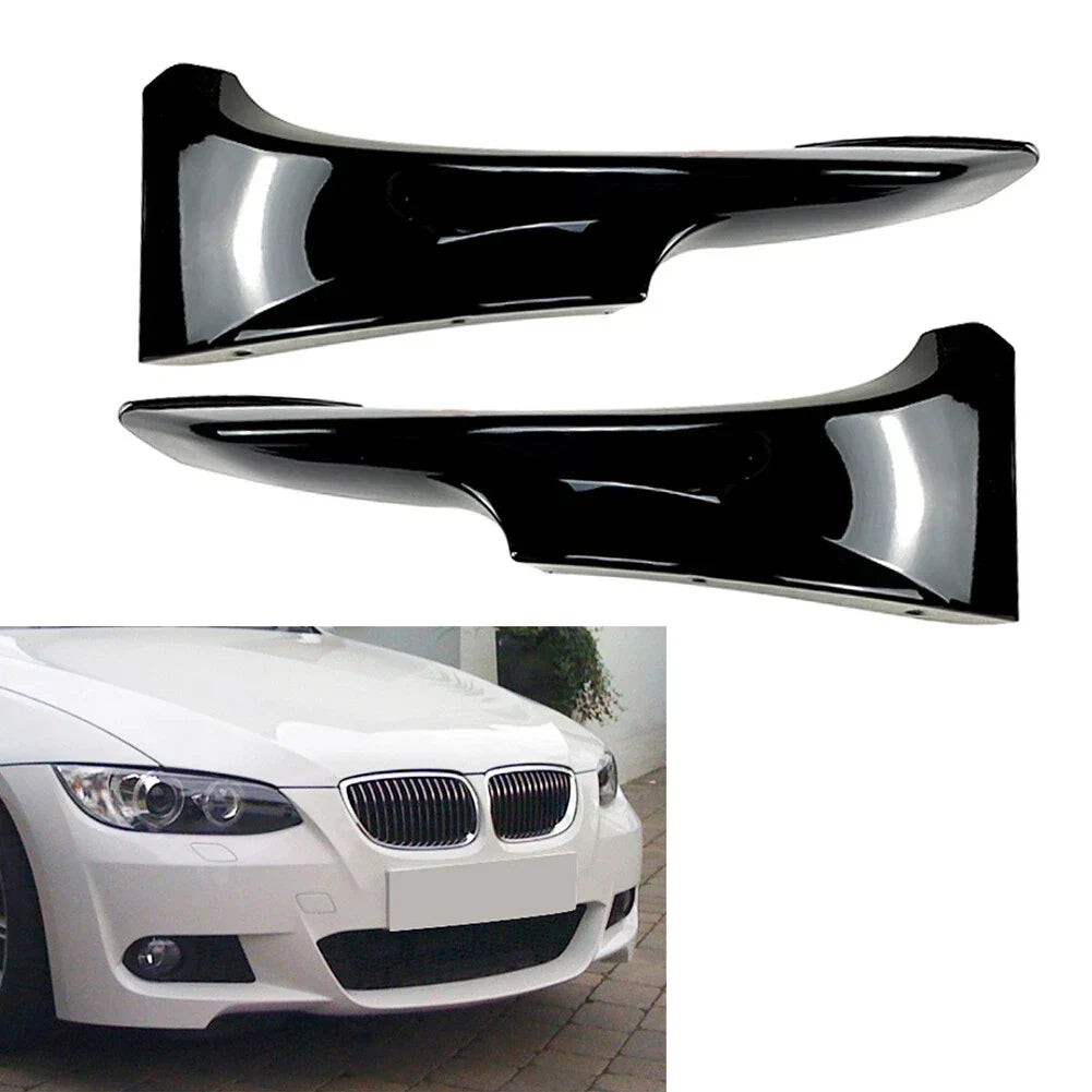 Bumper Lip Corner Splitters for BMW 3 Series M-Tech E92 E93 2010-2013