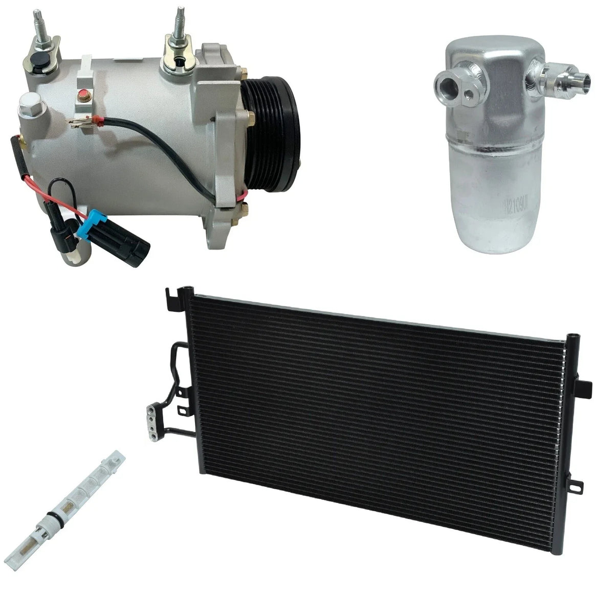 AC Compressor Kit With Condenser for Cadillac Seville 4.6L (2003–2004)