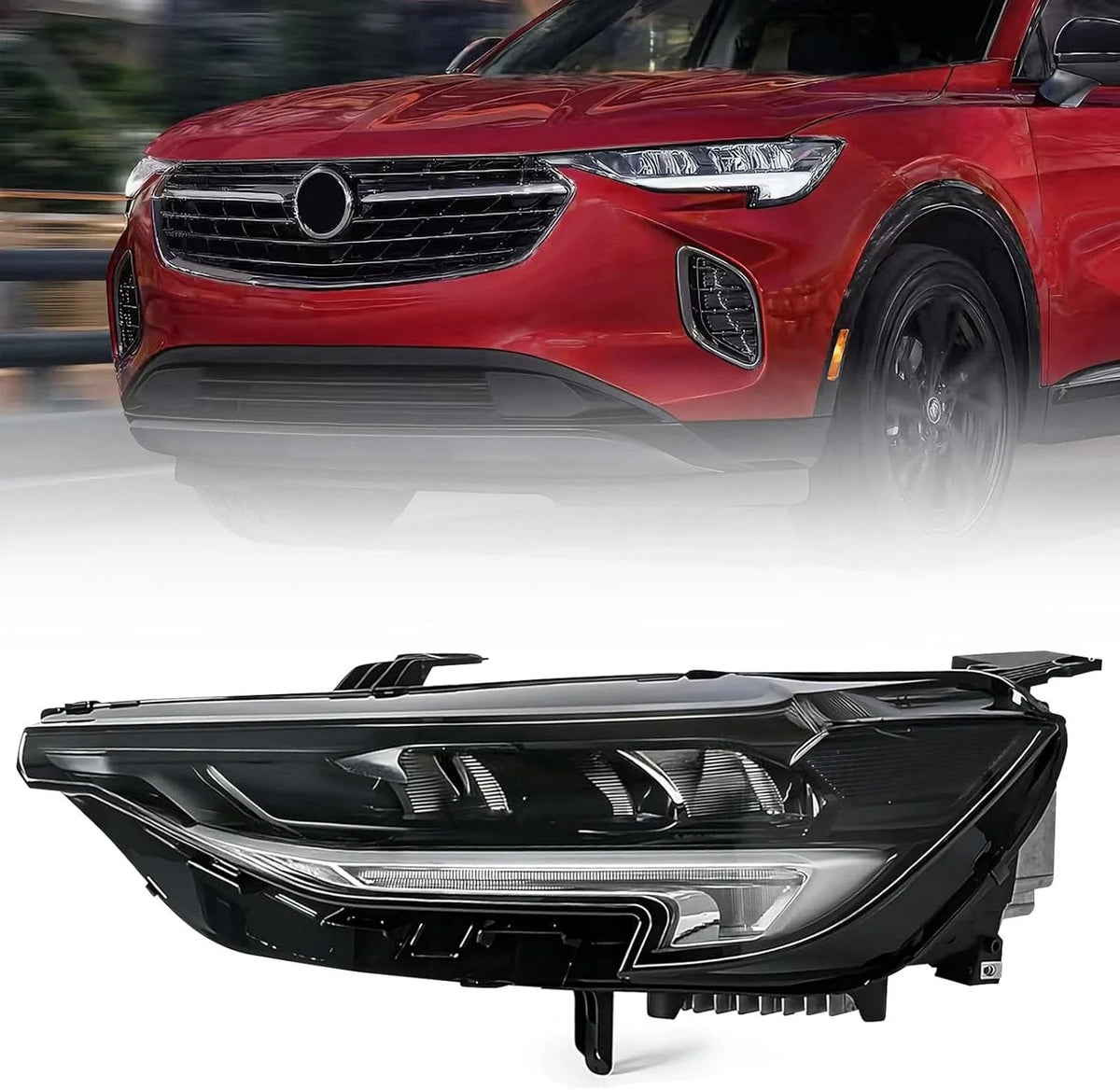 Driver Side Headlight Assembly for Buick Envision 2021-2023