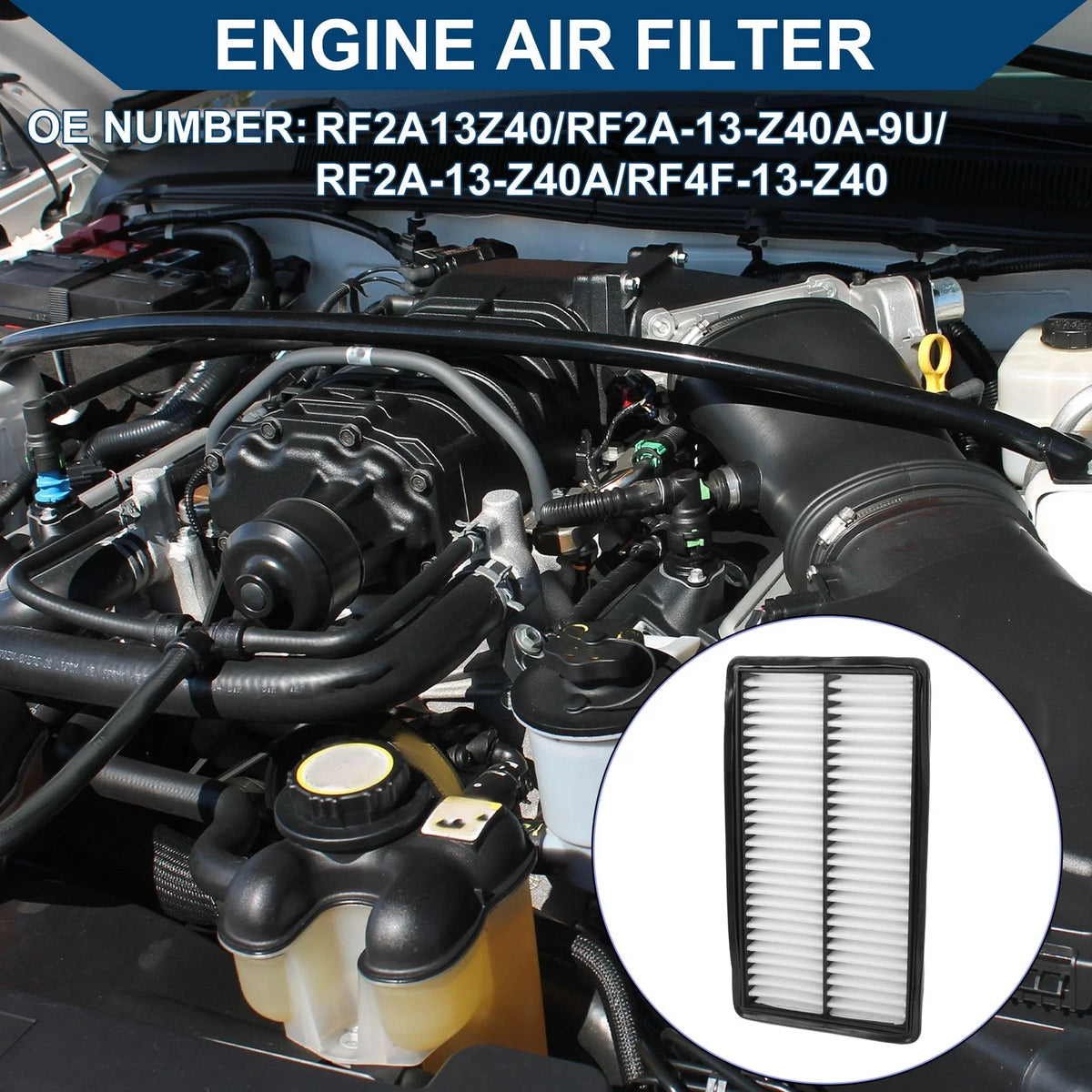 Engine Air Filter No.RF2A13Z40/RF4F13Z40 for Mazda 6 (2003–2008)