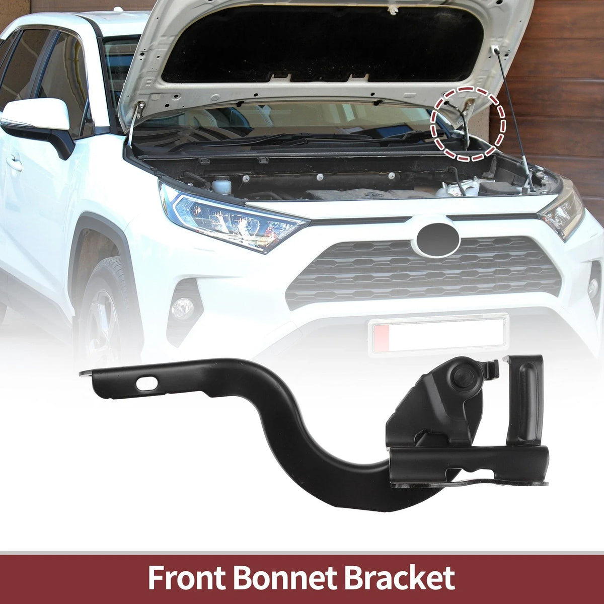 Hood Hinge for Toyota Corolla (2014) Left Side 1 pcs