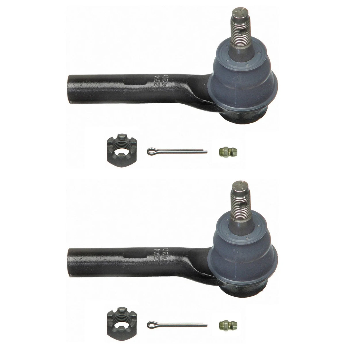 2X Moog Front Outer Steering Tie Rod End Kit for Explorer Ranger (1991–2010)