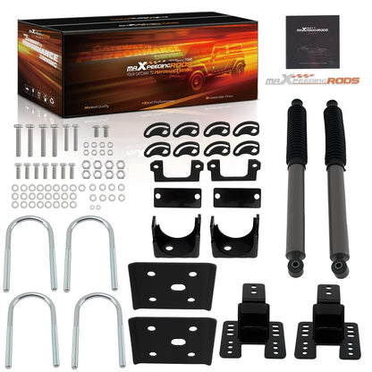Lowering Kit 2" Front 4" Rear for 2007-2015 GMC Sierra 1500 2WD