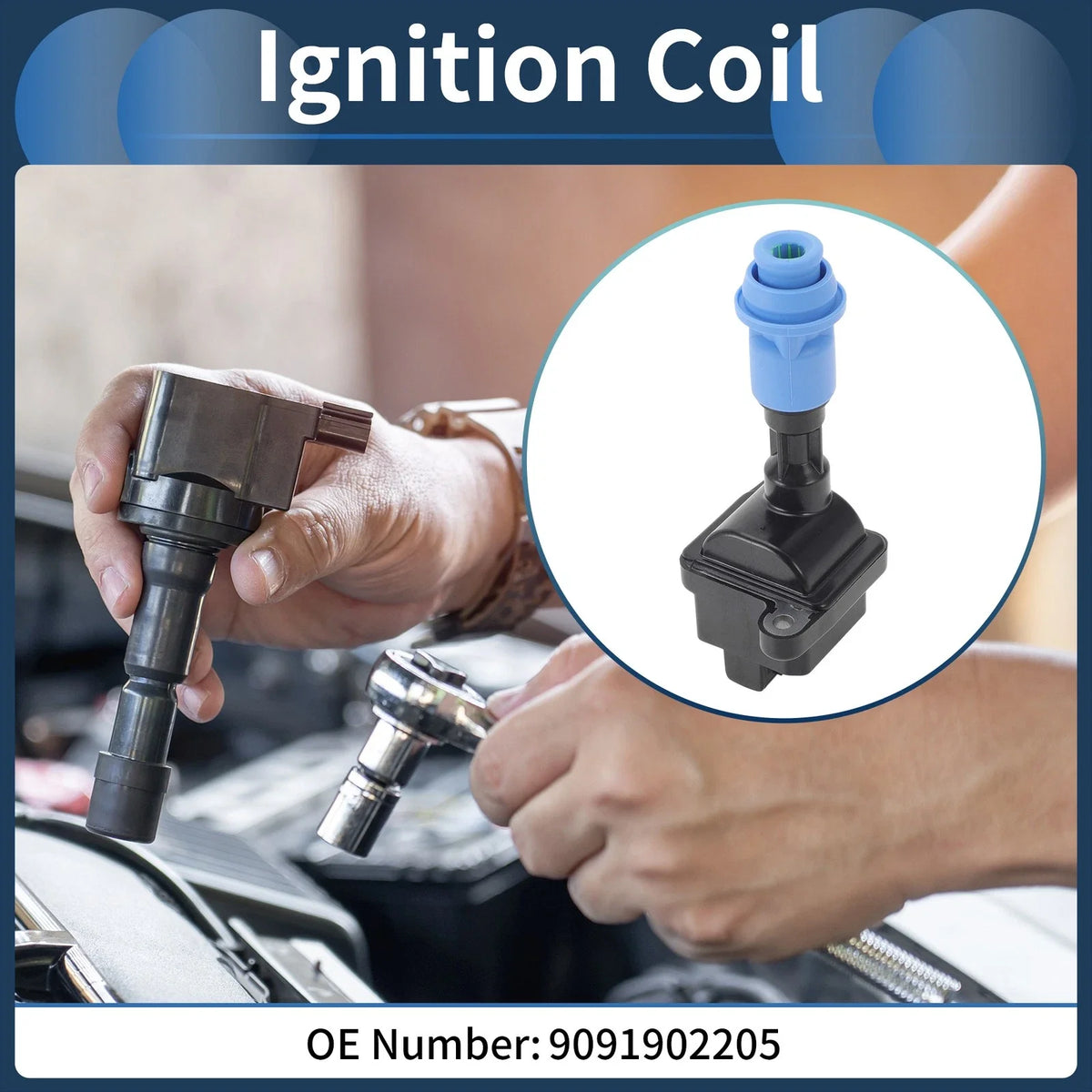 Ignition Coil Pack No. 90919-02205 for Toyota Supra (1993–1998)