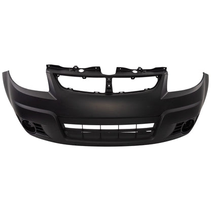 Front Bumper Cover for Suzuki SX4 Hatchback (2007–2012) w/ Fog Lamp Holes