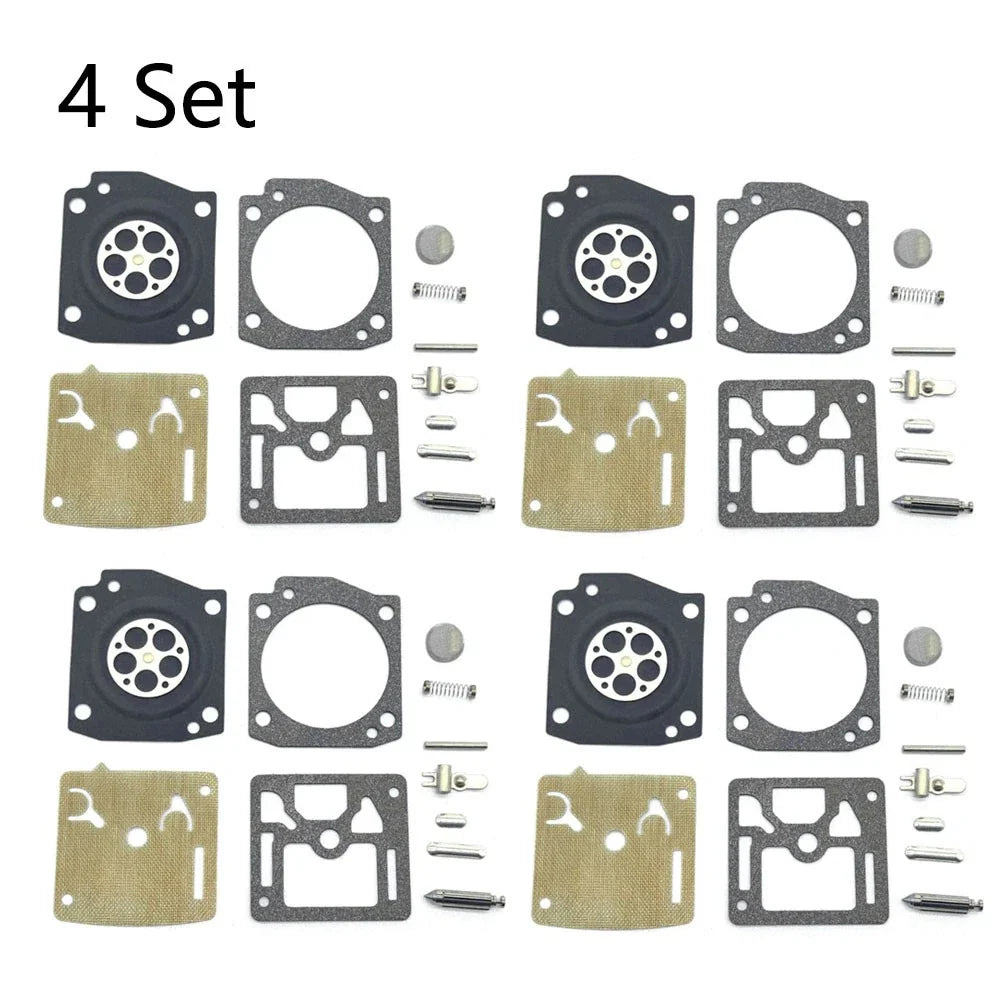 Set of 4 Carburetor Repair Kits for Husqvarna H355 (55CC) Zama RB-95