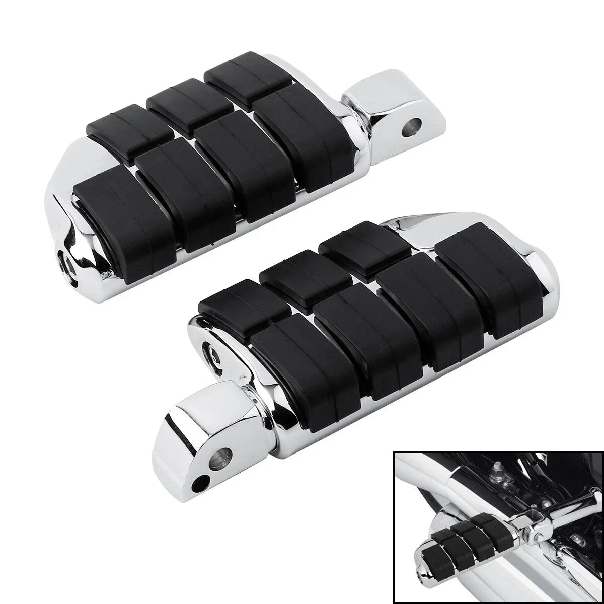 Rear Foot Pegs for Harley Softail Fat Boy Low Rider Slim (2018–2023)
