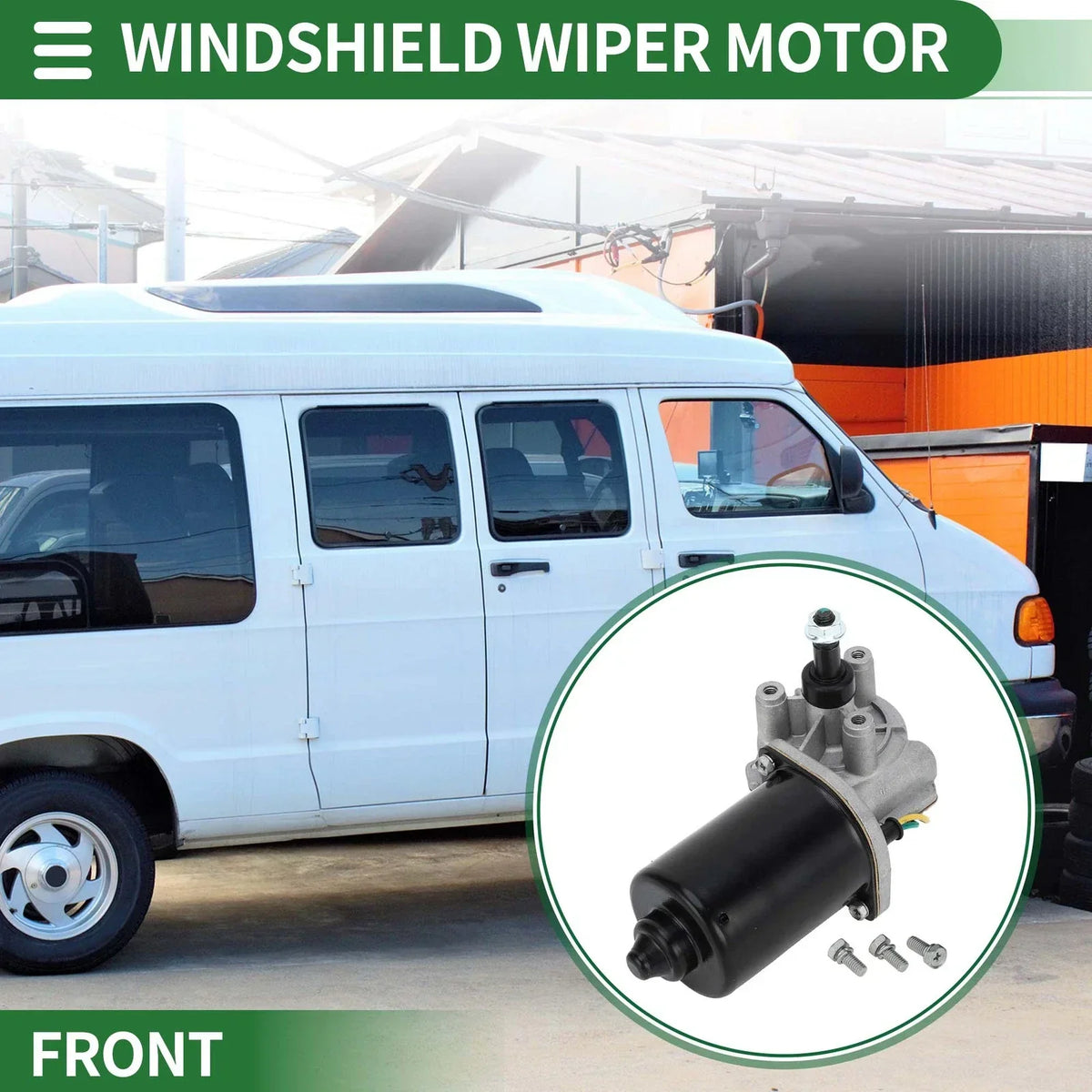 1999-2003 Dodge Ram 1500 2500 Windshield Wiper Motor