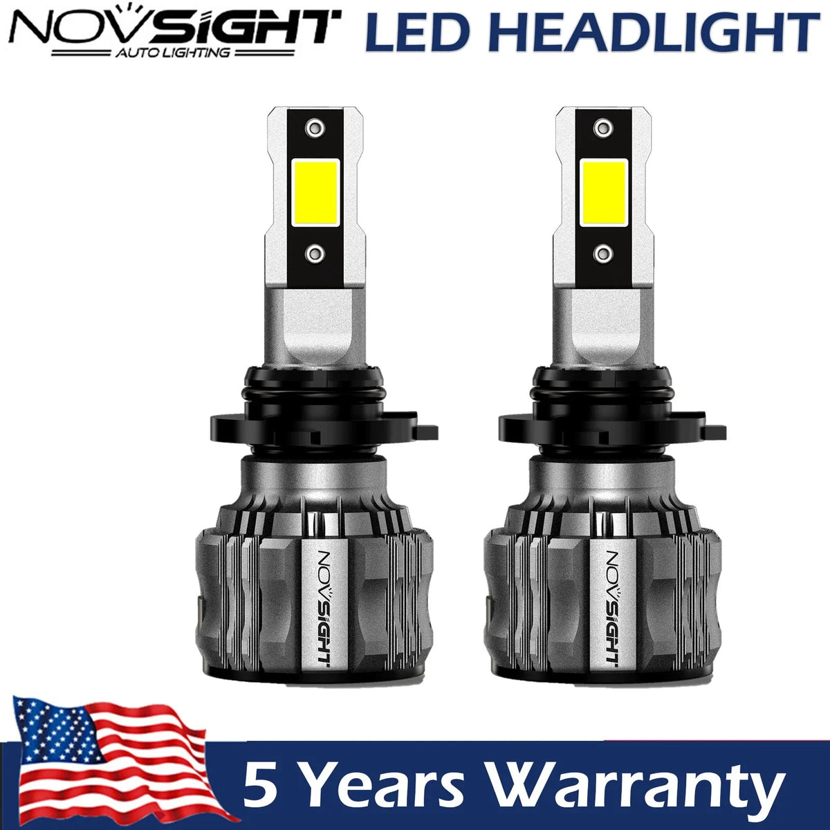 LED Headlight Kit 9012 HIR2 - 40000LM 6500K