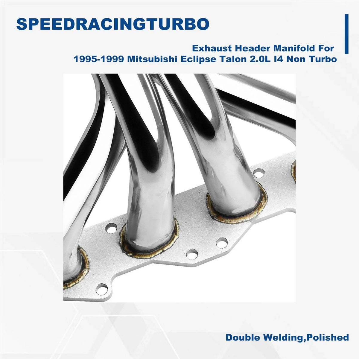 Exhaust Manifold Header for 2.0L I4 Non Turbo Eclipse Talon 1995-1999