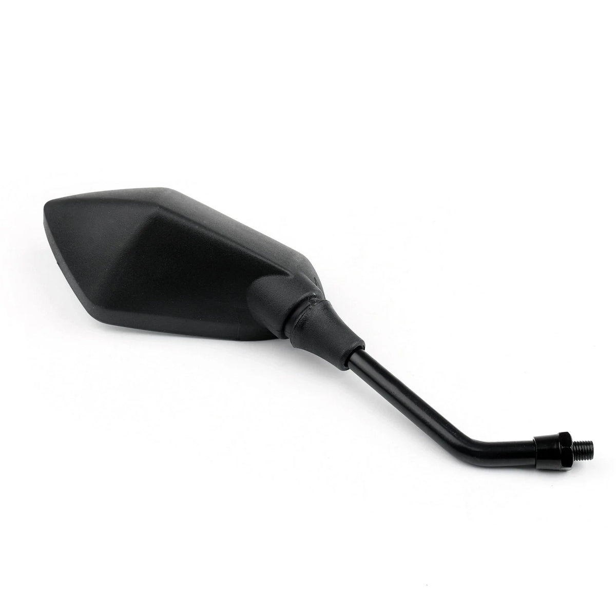 10mm Black Side Mirrors for Rear View on Honda Suzuki Kawasaki