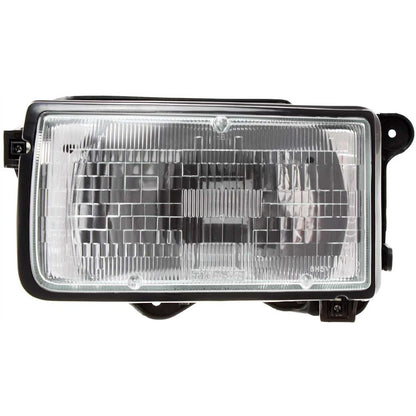 Set of 2 Halogen Headlights for Isuzu Rodeo (1991–1997) w/ Bulbs