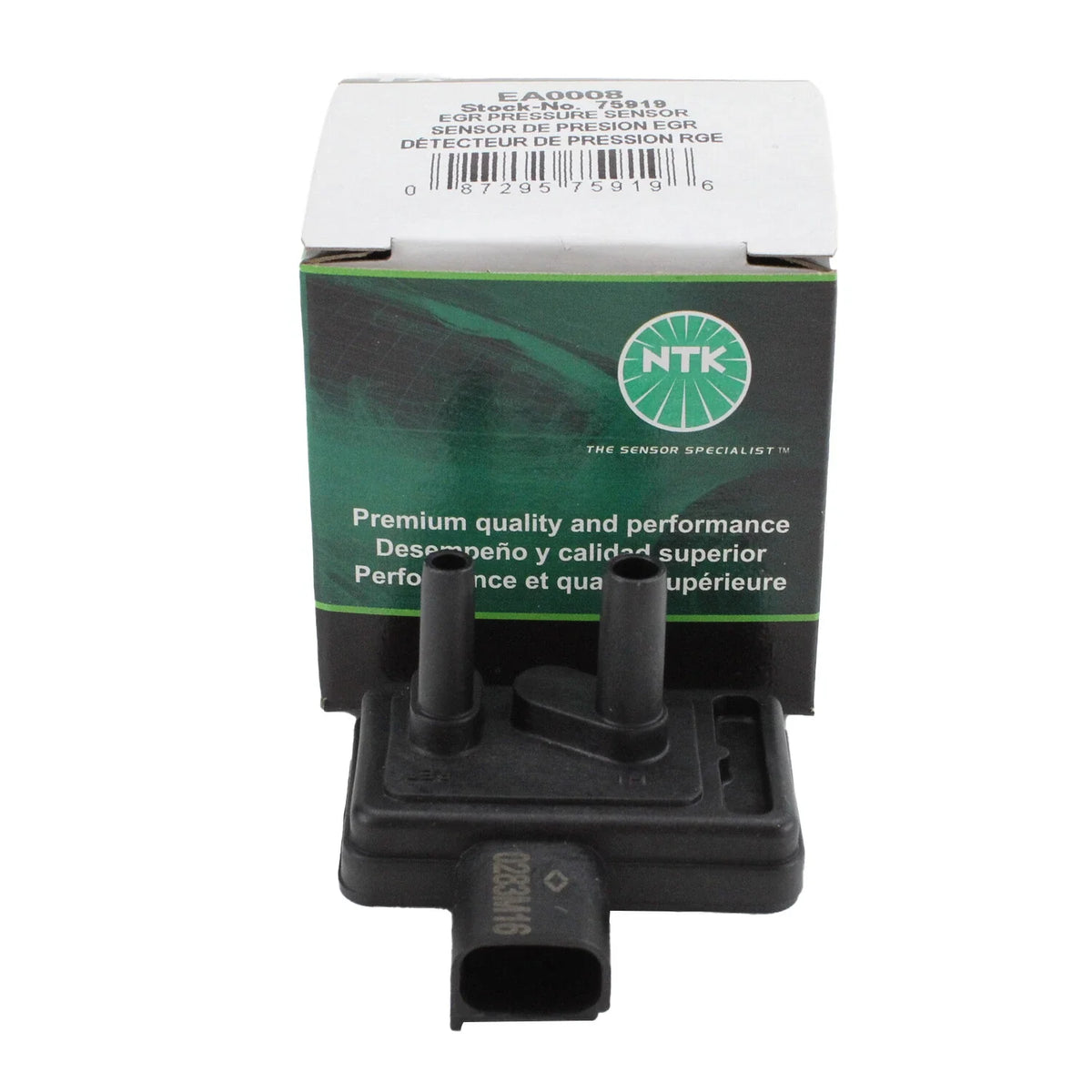 EGR Sensor NTK EA0008 for Toyota Hilux N70 2010-2015