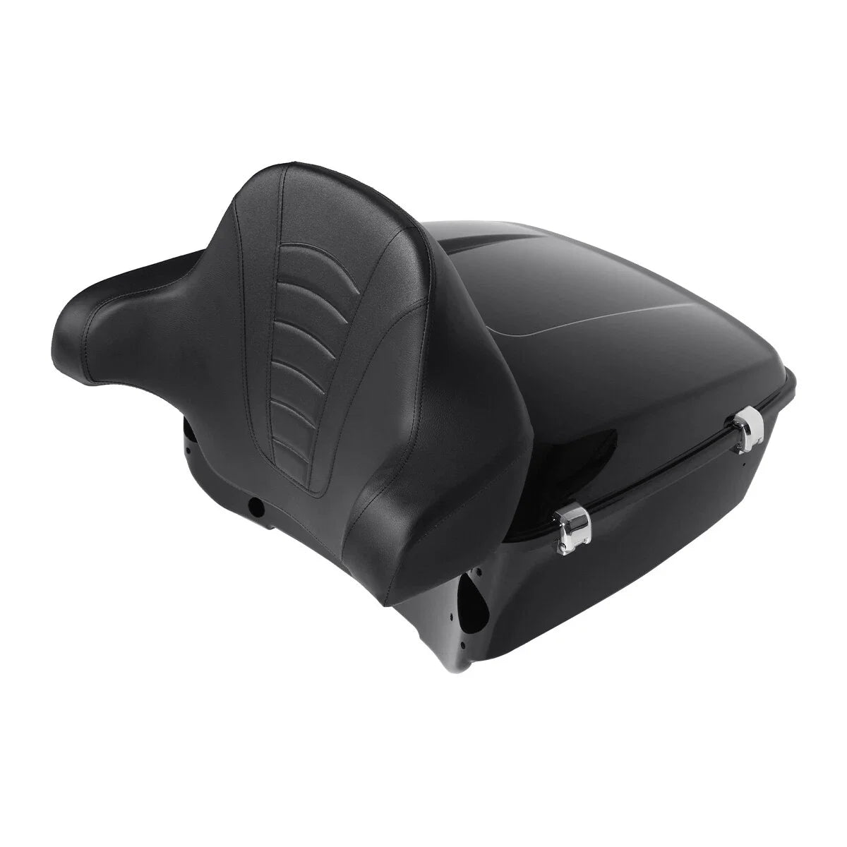 Trunk Backrest Pad Speakers Mount Rack for Harley Touring FLHT (2014–2026)